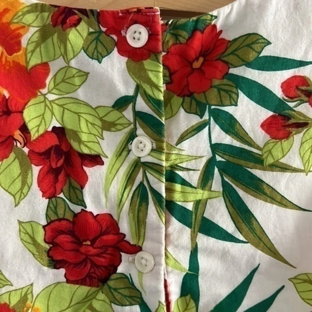 Gap Dress 5T Floral Sleeveless Uneven Hem